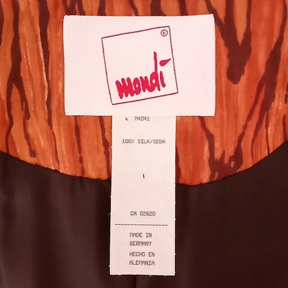 🔹️Vintage Mondi Silk Blazer - Picture 8 of 8